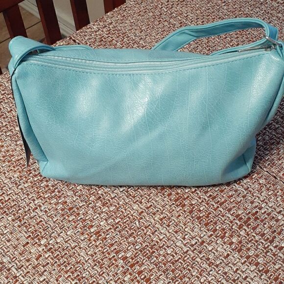 New Two New Purses Light Blue With Silver Embellishments Women's New With Tags - Picture 6 of 9